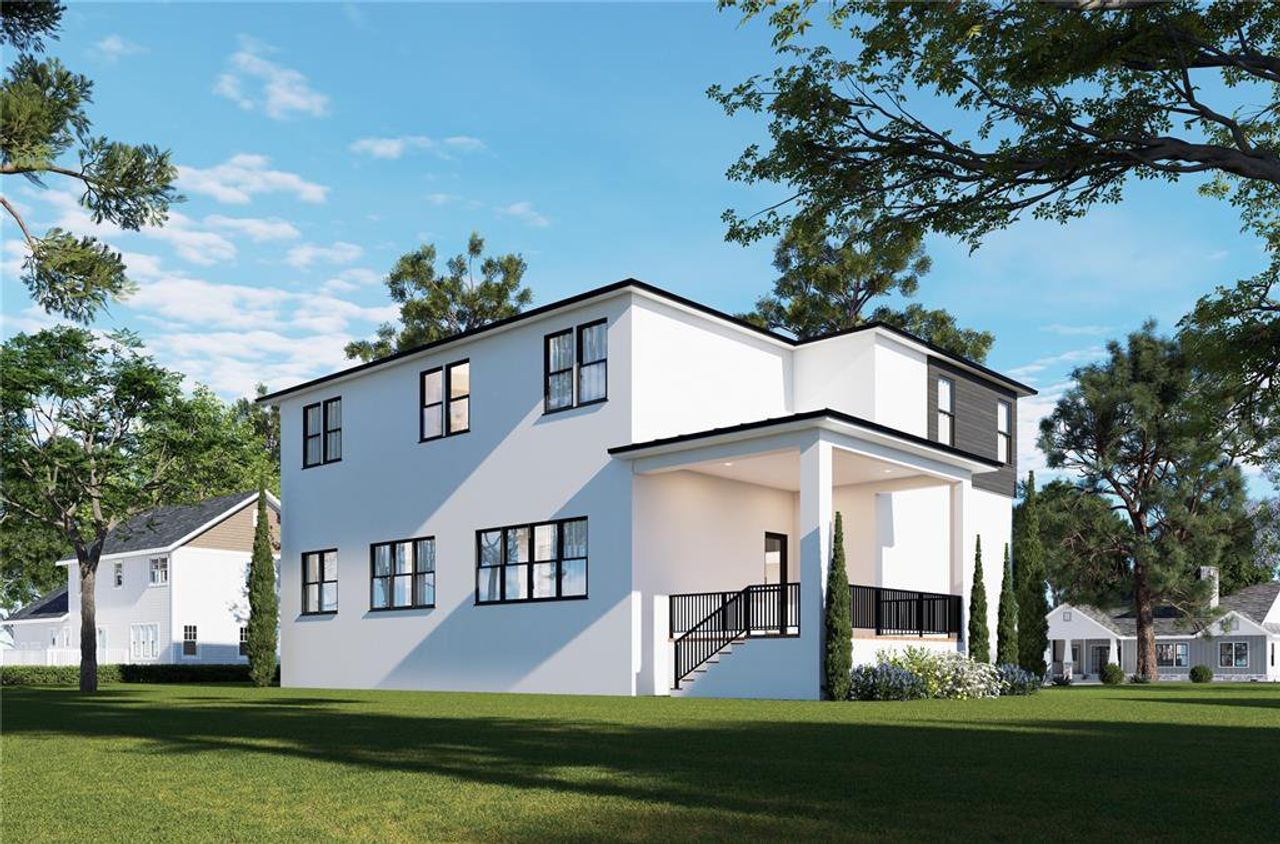 Front exterior of a new home in , Tampa, FL, highlighting curb appeal (Image 2). Front exterior of a new home in , Tampa, FL, highlighting curb appeal (Image 2).