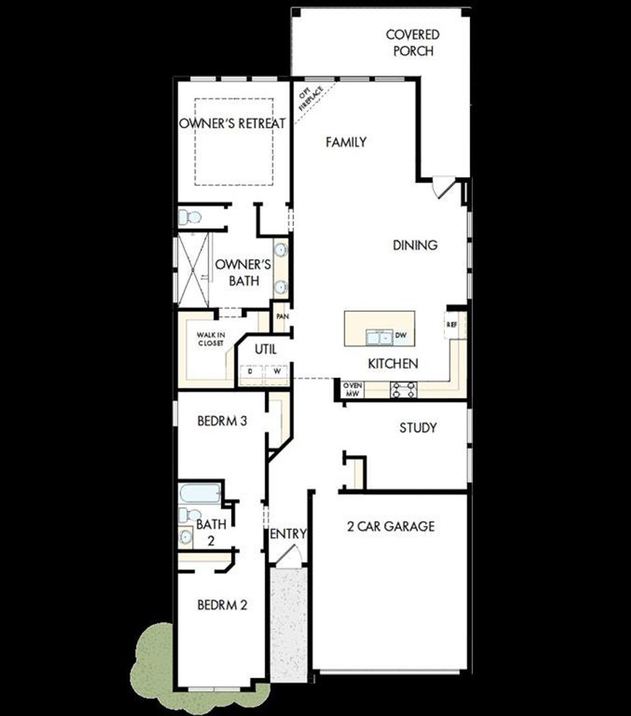 View of home floor plan