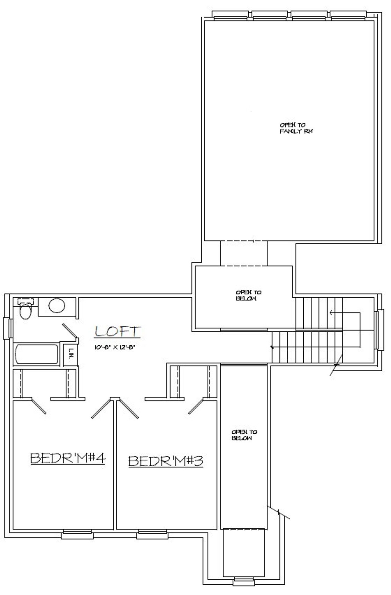 2D floor plan layout for the The Patton by West Point Homes in Riverdance, Keller, TX (Image 2).