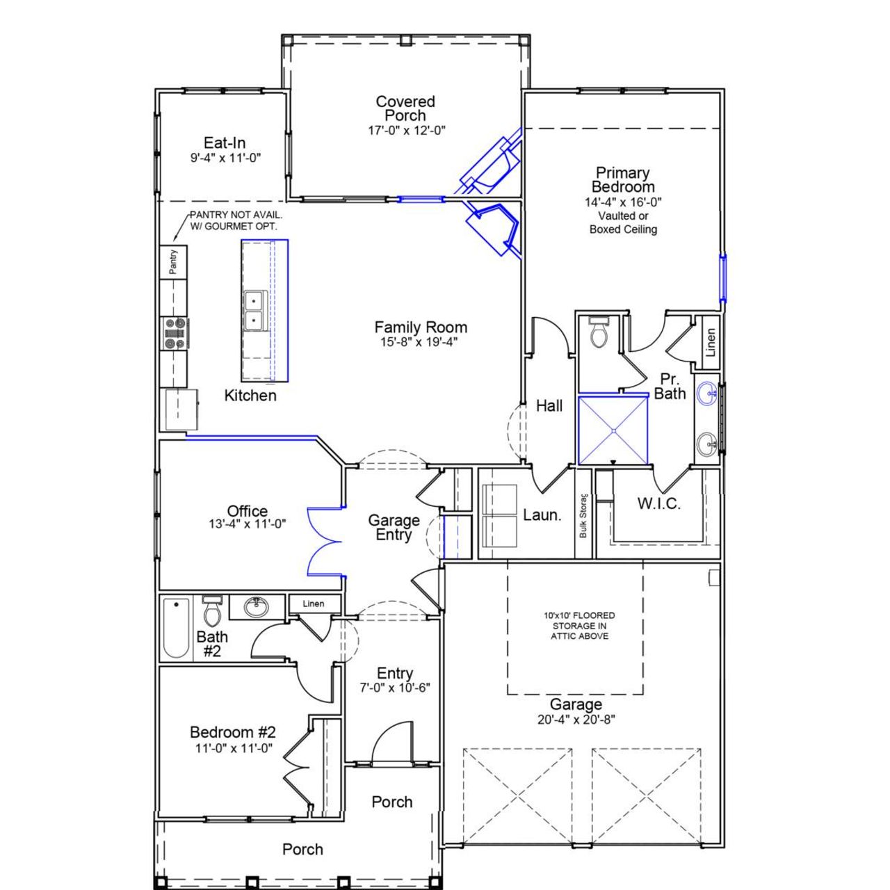 2D floor plan layout of this home in Brayden, Advance, NC (Image 2). 2D floor plan layout of this home in Brayden, Advance, NC (Image 2).