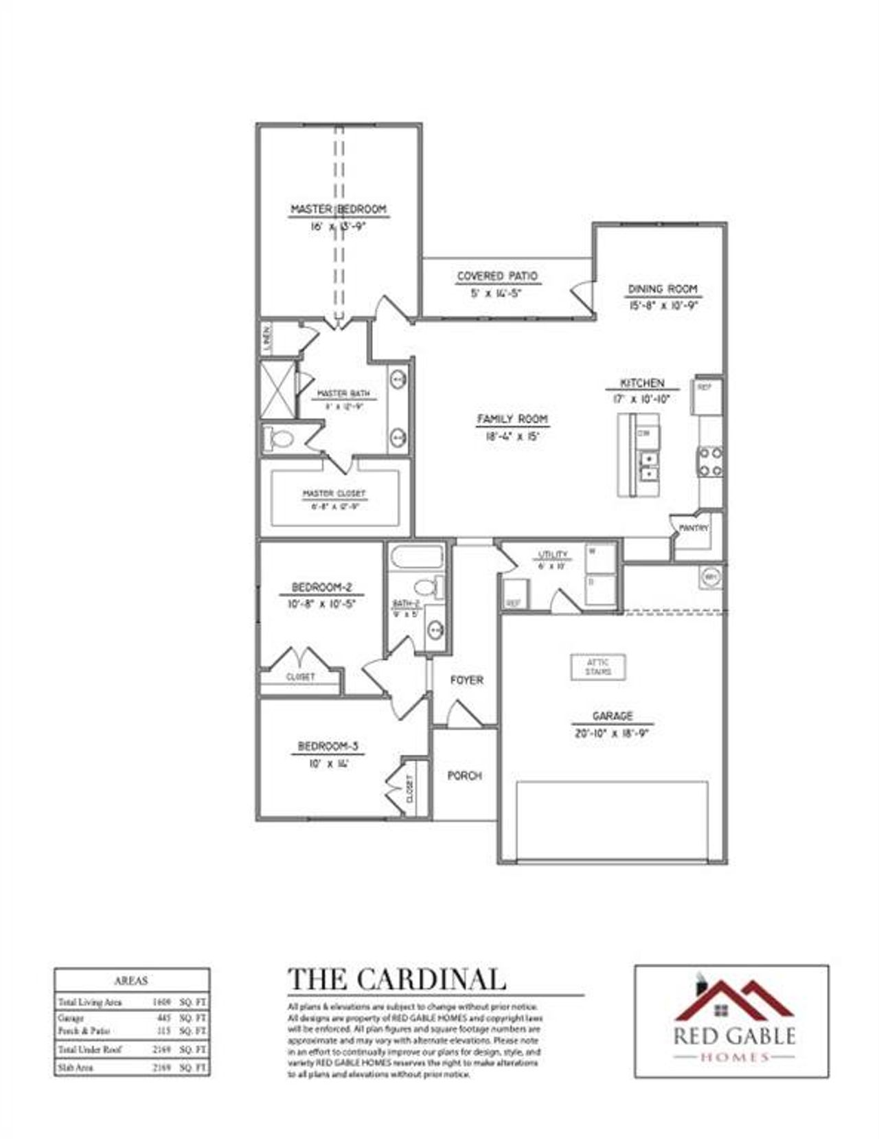 The Cardinal Floorplan
