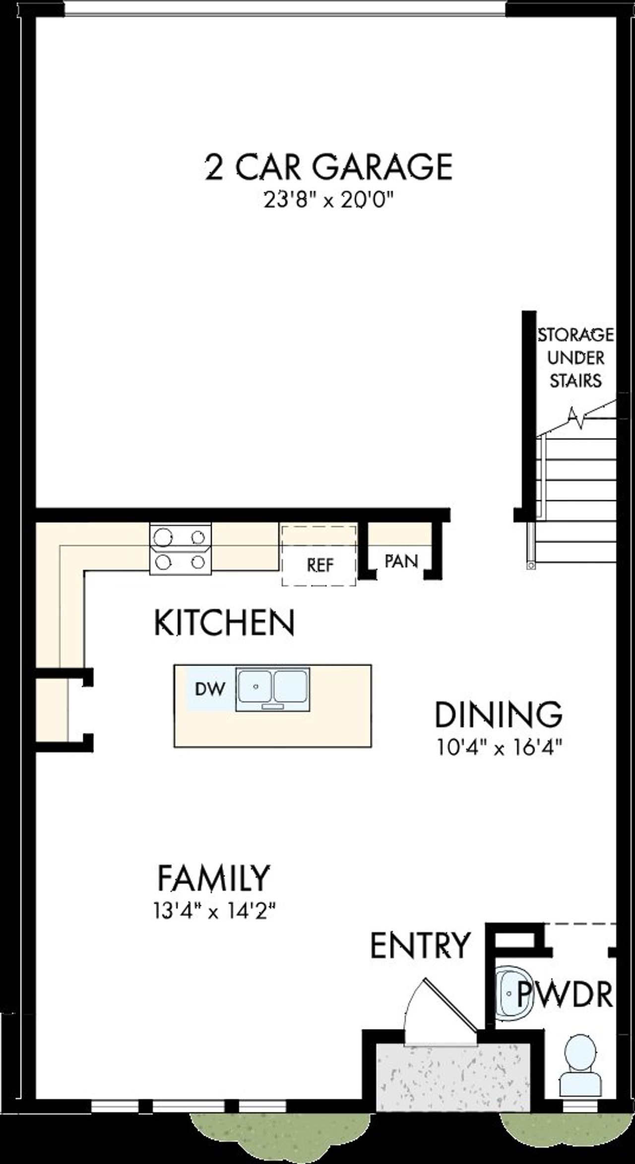 2D floor plan layout of this home in Crosscreek Walk – Courtyard, Charleston, SC (Image 2). 2D floor plan layout of this home in Crosscreek Walk – Courtyard, Charleston, SC (Image 2).