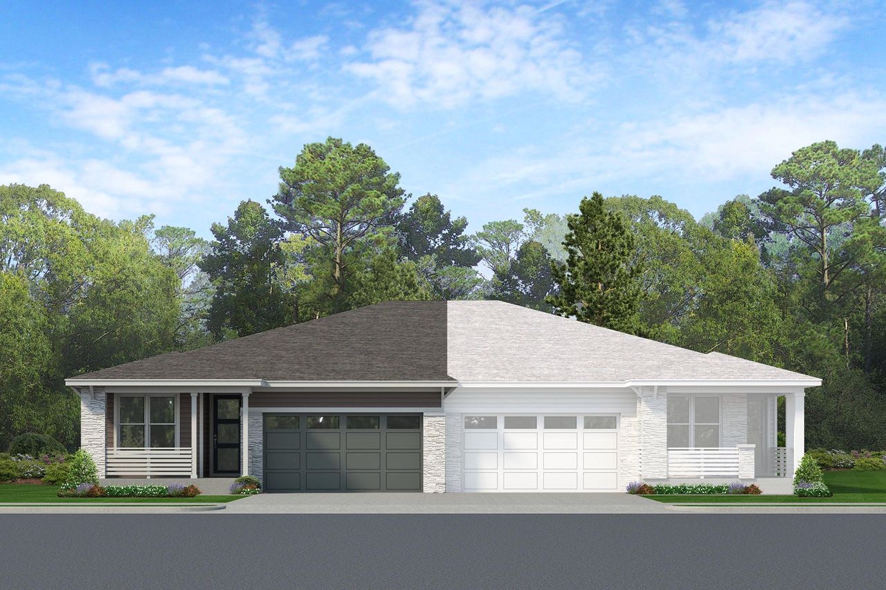 Representative exterior photo of a completed home built from the The Torreys by Risewell Homes in Cordovan, Firestone, CO (Image 2).