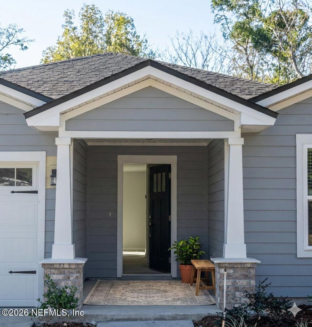 Exterior details and patio area of a home in , Jacksonville (Image 2).