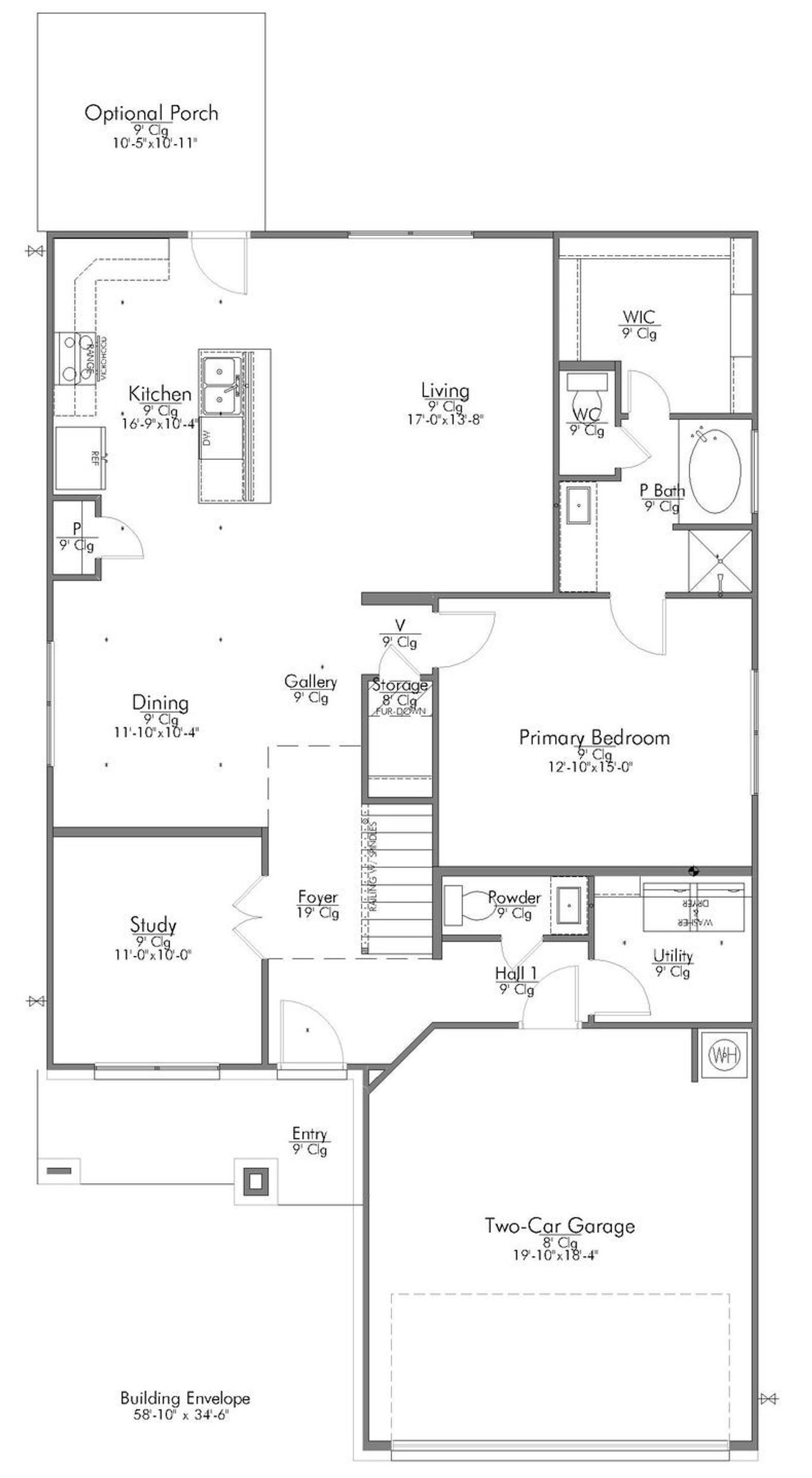 2D floor plan layout for the The 2516 by Stylecraft Builders in Eastern Wells, Jarrell, TX (Image 2). 2D floor plan layout for the The 2516 by Stylecraft Builders in Eastern Wells, Jarrell, TX (Image 2).