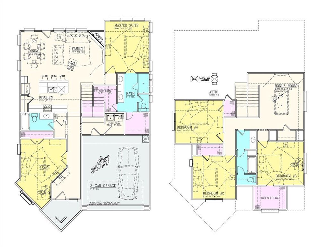 2D floor plan layout of this home in , McKinney, TX (Image 2).
