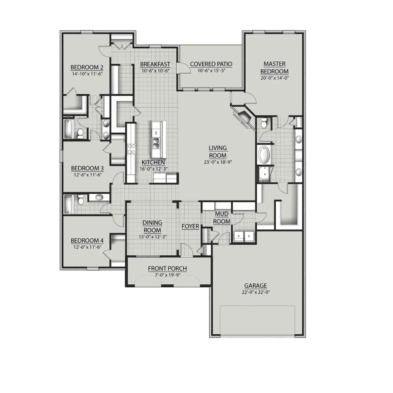 Johnson IV G - Floor Plan - DSLD Homes Johnson IV G - Floor Plan - DSLD Homes