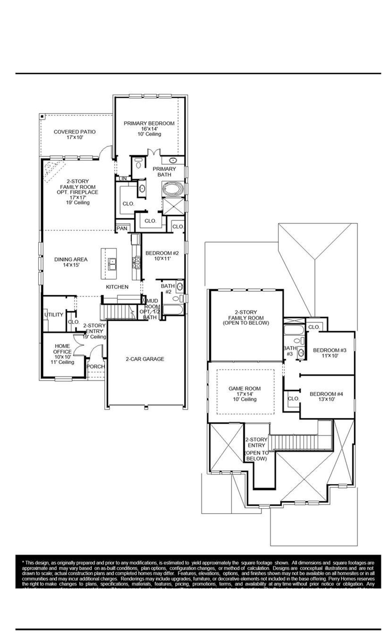 2D floor plan layout of this home in Juniper Springs, Lockhart, TX (Image 2).