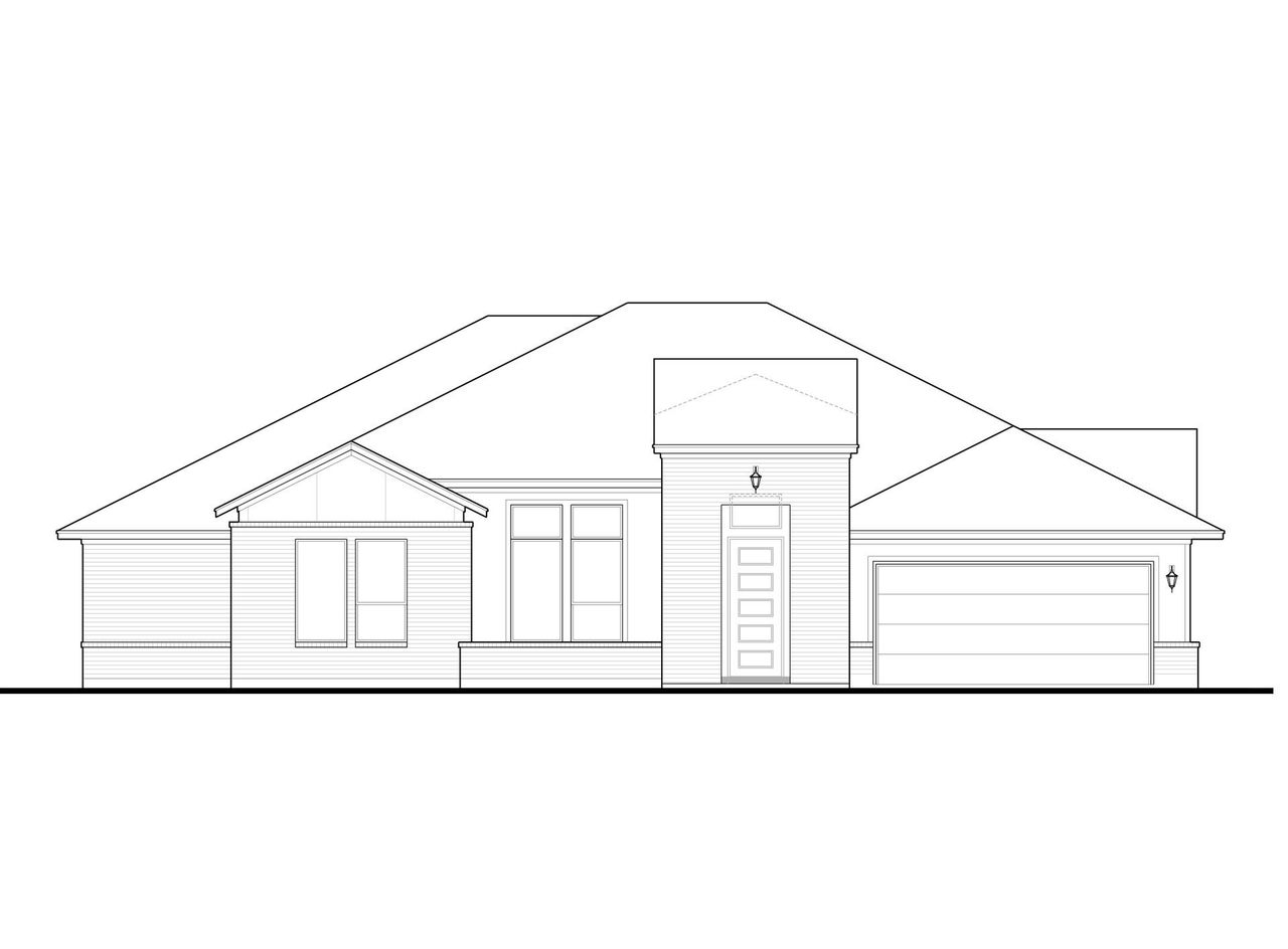 Representative rendering of the exterior for the Alpine by First America Homes (Image 2).