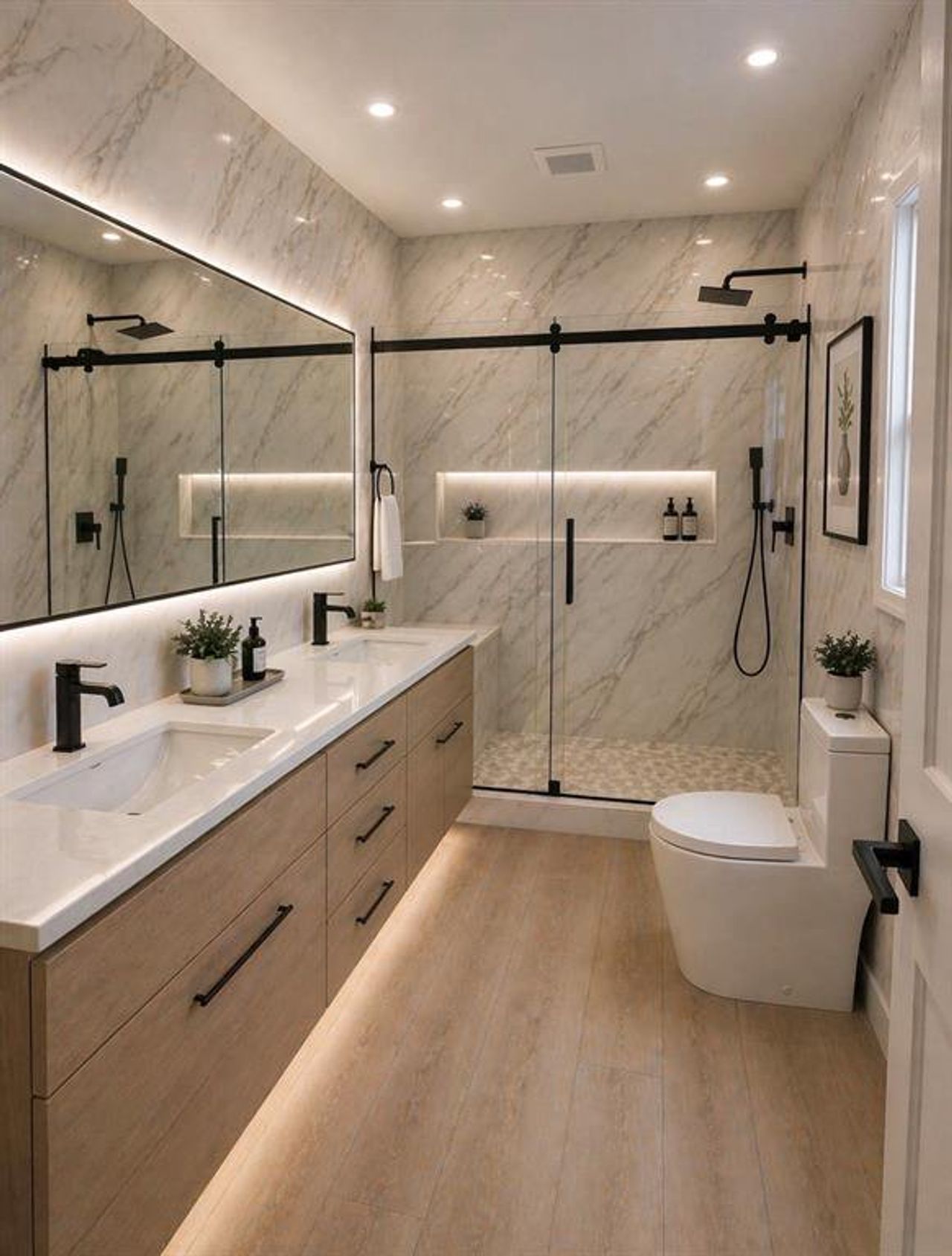 Furnished interior view inside a new home in , Lancaster (Image 2).