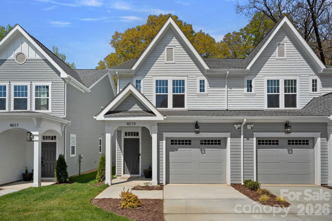 Front exterior of a new home in , Charlotte, NC, highlighting curb appeal (Image 2).
