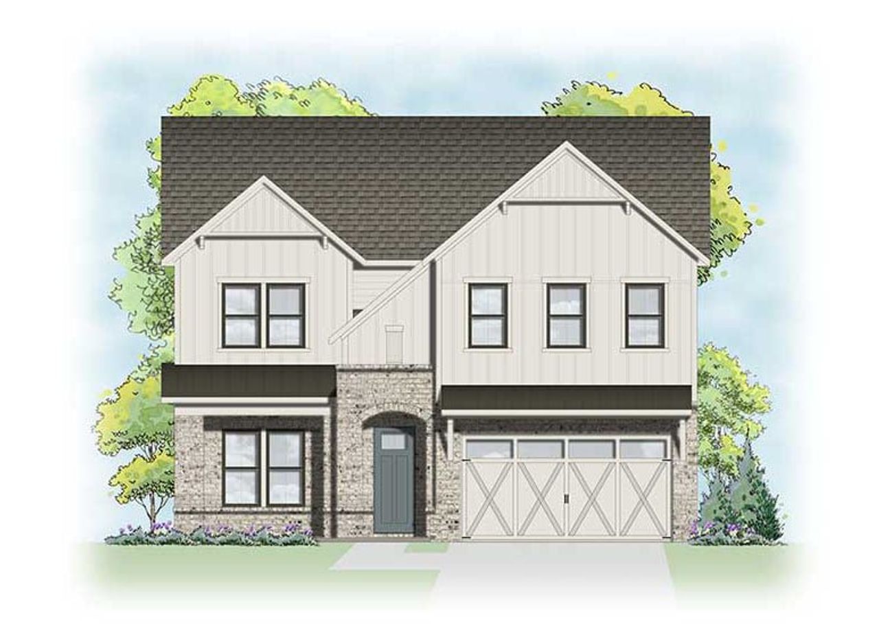 Representative rendering of the exterior for the Provence by Taylor Morrison (Image 2).