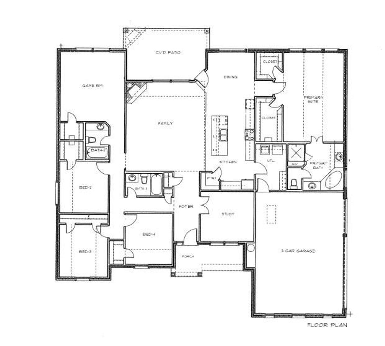 2D floor plan layout of this home in , Sanger, TX (Image 2). 2D floor plan layout of this home in , Sanger, TX (Image 2).