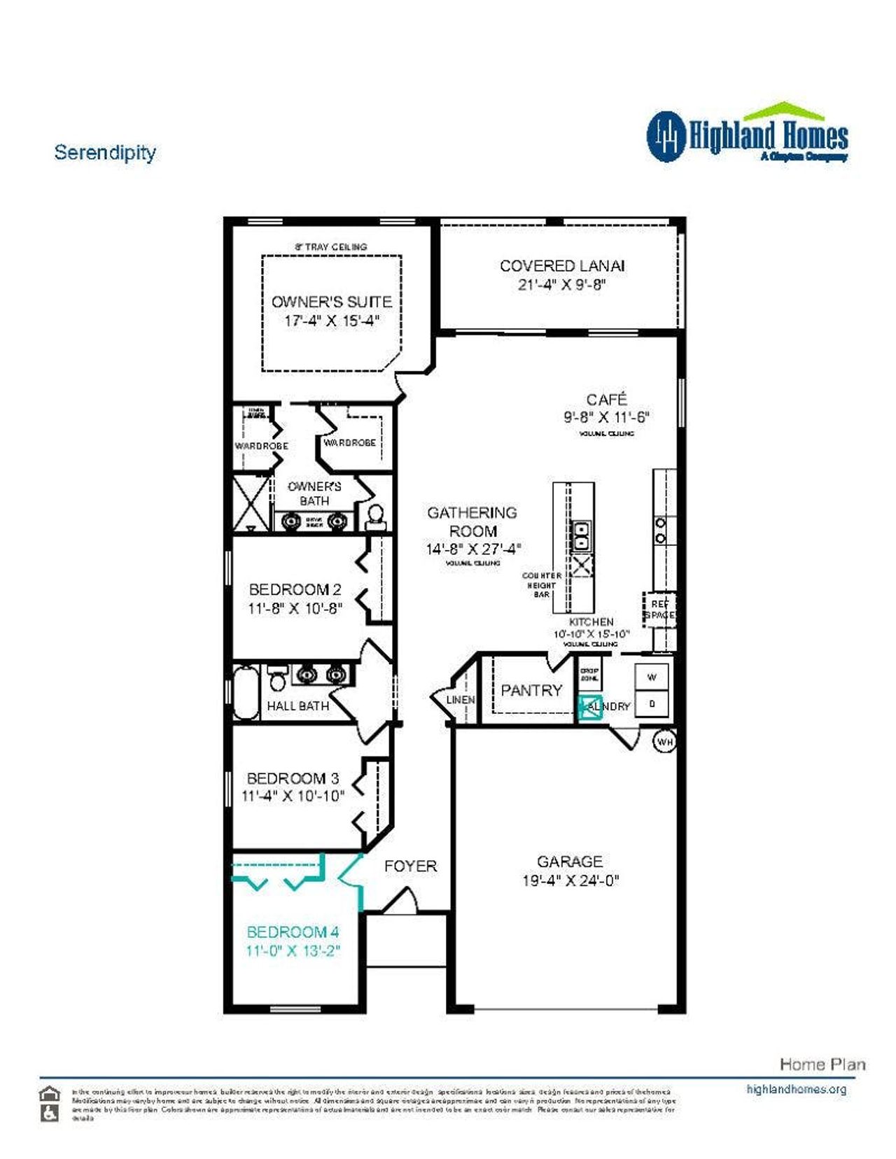 Serendipity - Home Layout
