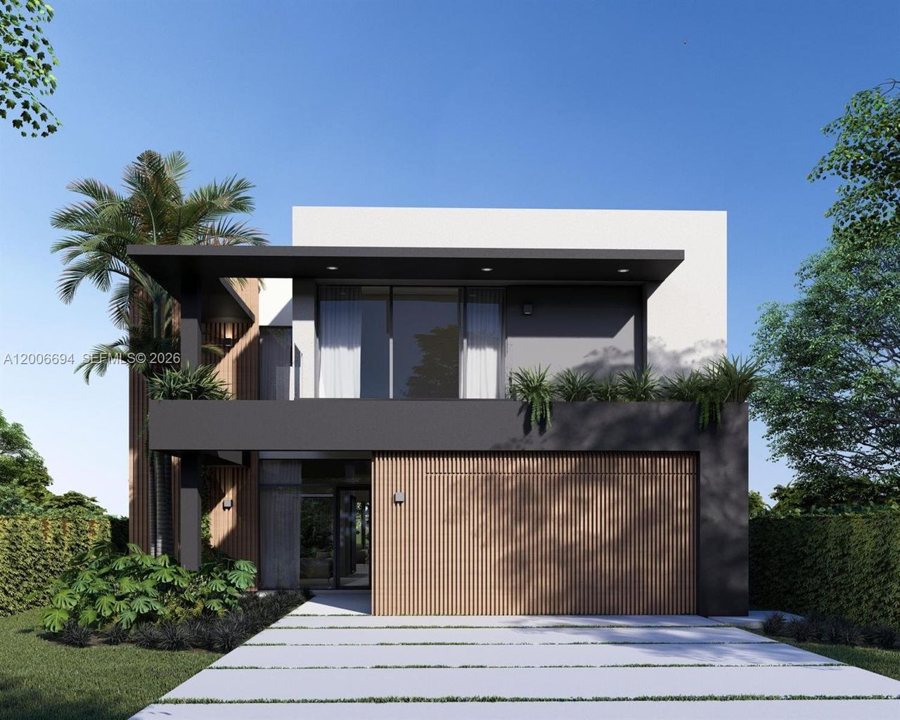 Front exterior of a new home in , Miami, FL, highlighting curb appeal (Image 2).