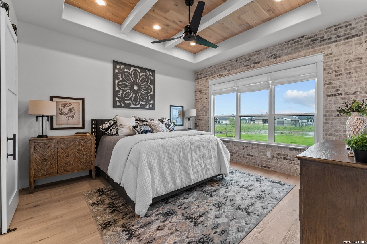 Furnished interior view inside a new home in Century Oaks, Seguin (Image 2).