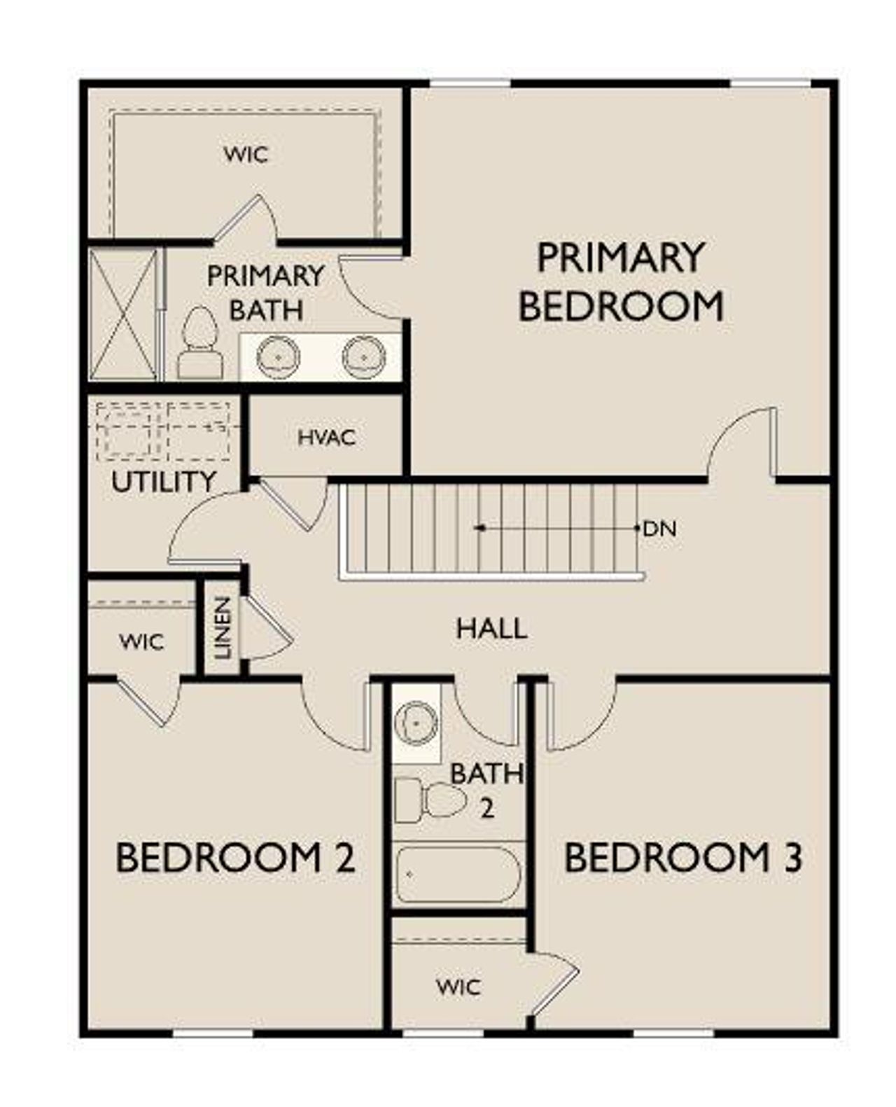 2D floor plan layout of this home in , Ravenel, SC (Image 2).