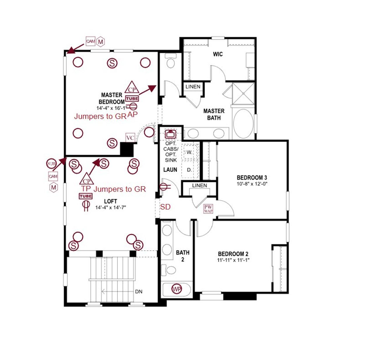2D floor plan layout of this home in Redwood Valley at Escalante, Surprise, AZ (Image 2). 2D floor plan layout of this home in Redwood Valley at Escalante, Surprise, AZ (Image 2).