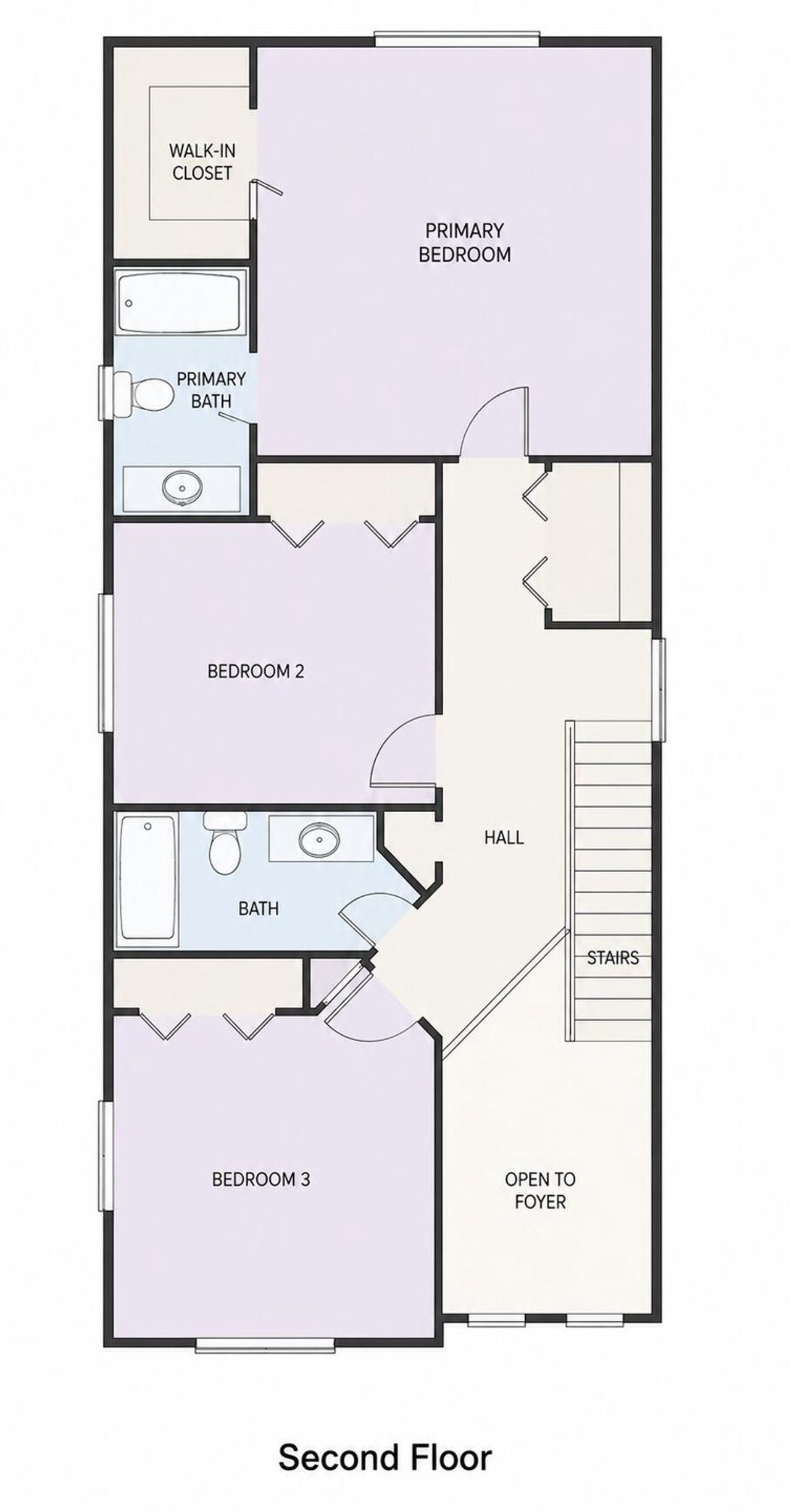 2D floor plan layout of this home in , North Charleston, SC (Image 2).