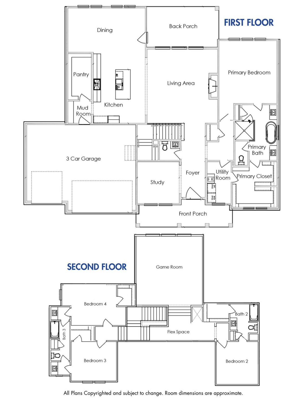 2D floor plan layout for the Grove by Jamestown Estate Homes in Lakeview, Waller, TX (Image 2). 2D floor plan layout for the Grove by Jamestown Estate Homes in Lakeview, Waller, TX (Image 2).
