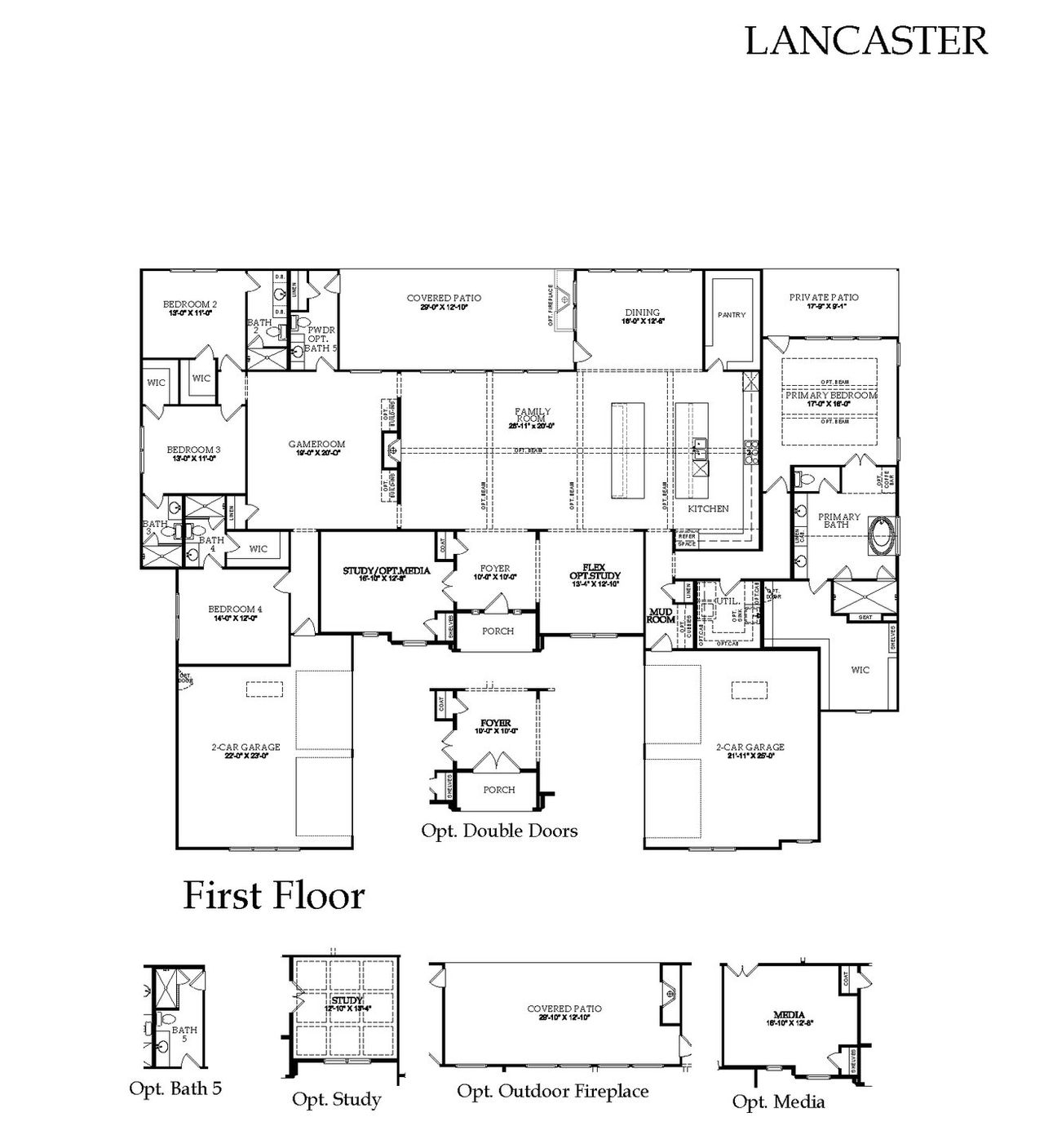 2D floor plan layout of this home in Ridge Pointe Estates, McLendon-Chisholm, TX (Image 2). 2D floor plan layout of this home in Ridge Pointe Estates, McLendon-Chisholm, TX (Image 2).