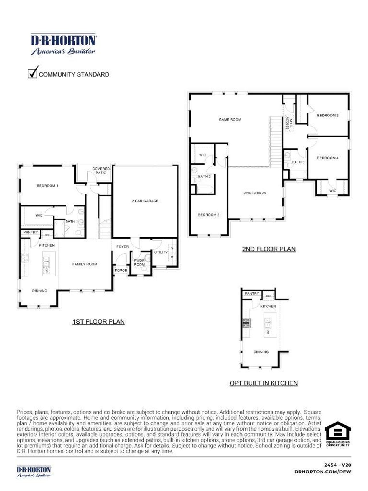 2D floor plan layout of this home in Mustang Square, Plano, TX (Image 2). 2D floor plan layout of this home in Mustang Square, Plano, TX (Image 2).