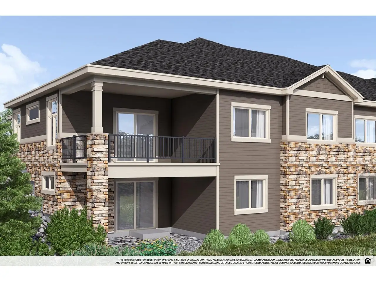 Front exterior of a new home in , Westminster, CO, highlighting curb appeal (Image 2).