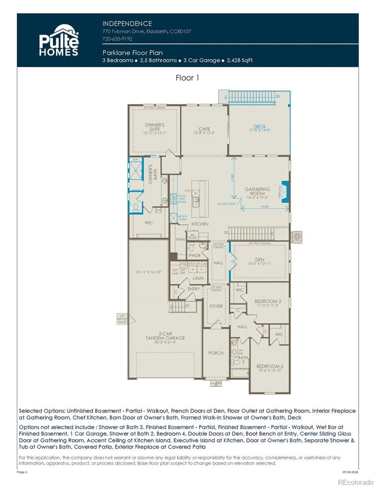 Main Level Floorplan