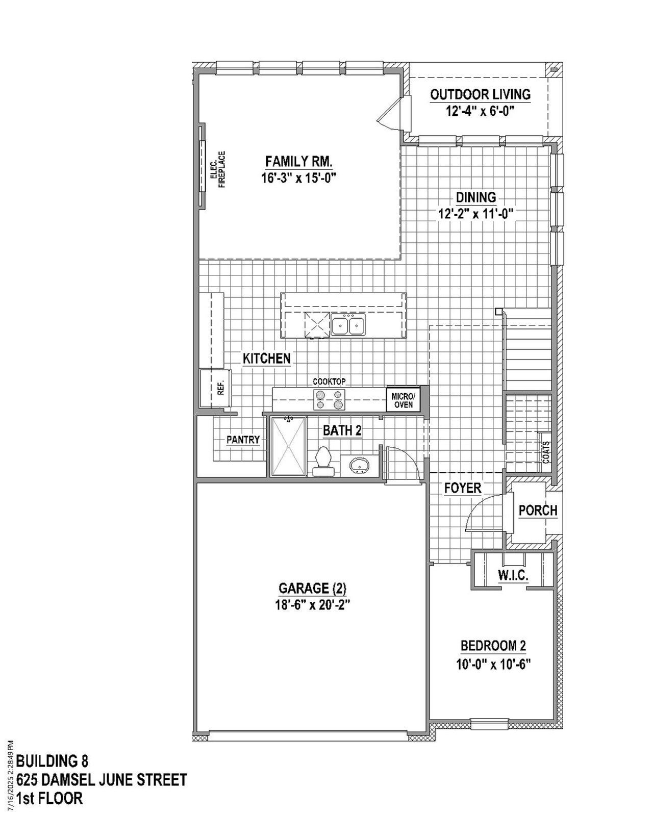 TH Building 8 Unit 2 WH 1st Floor