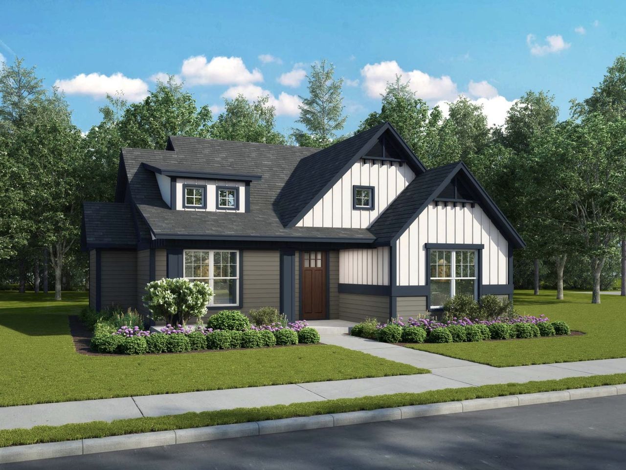 Representative exterior photo of a completed home built from the Chase by Heritage Towne in Heritage Towne, Midlothian, TX (Image 2).