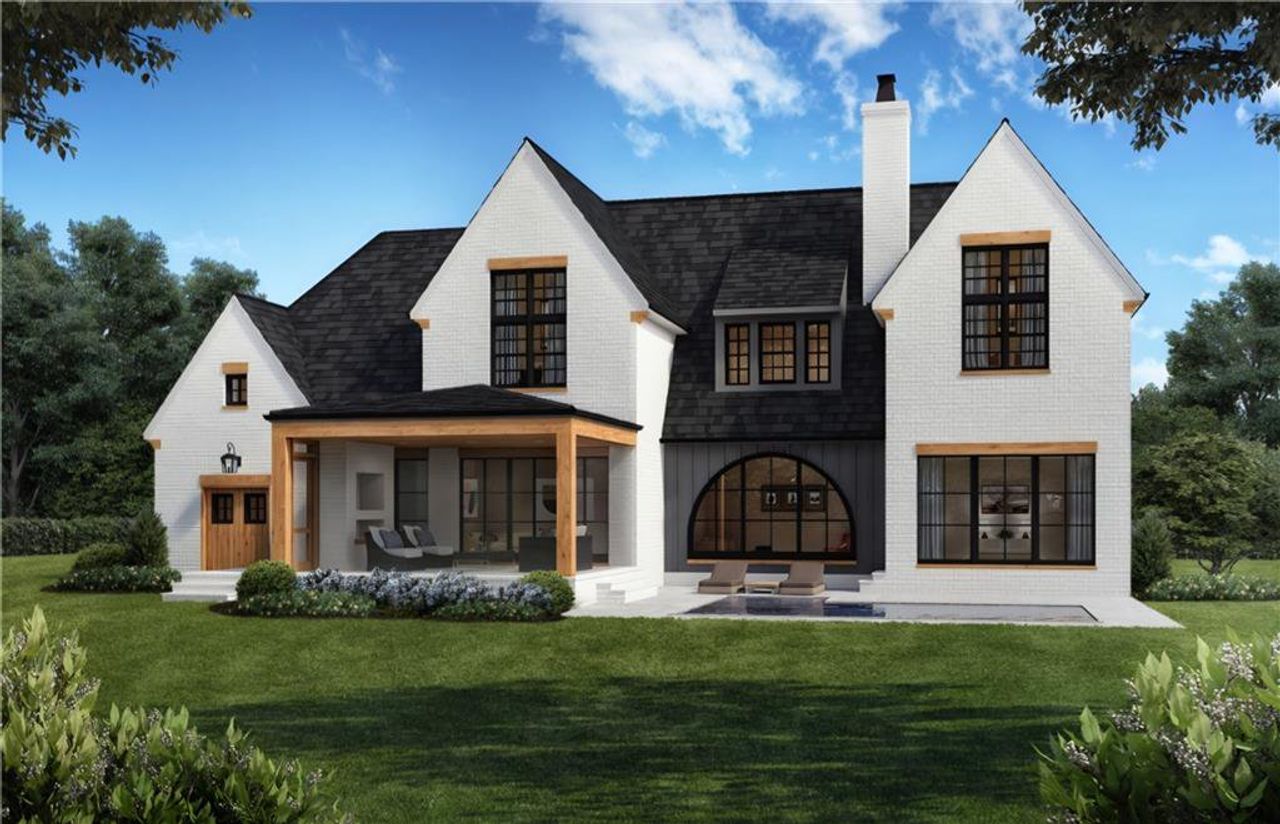 Front exterior of a new home in , McDonough, GA, highlighting curb appeal (Image 2). Front exterior of a new home in , McDonough, GA, highlighting curb appeal (Image 2).