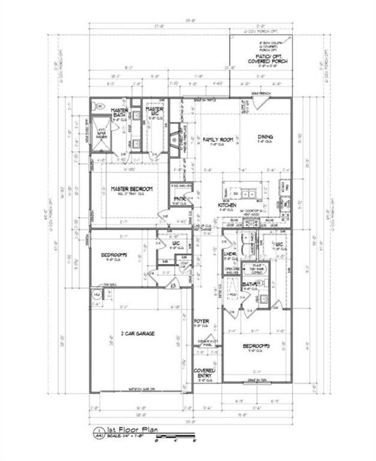 2D floor plan layout of this home in , Hartwell, GA (Image 2).