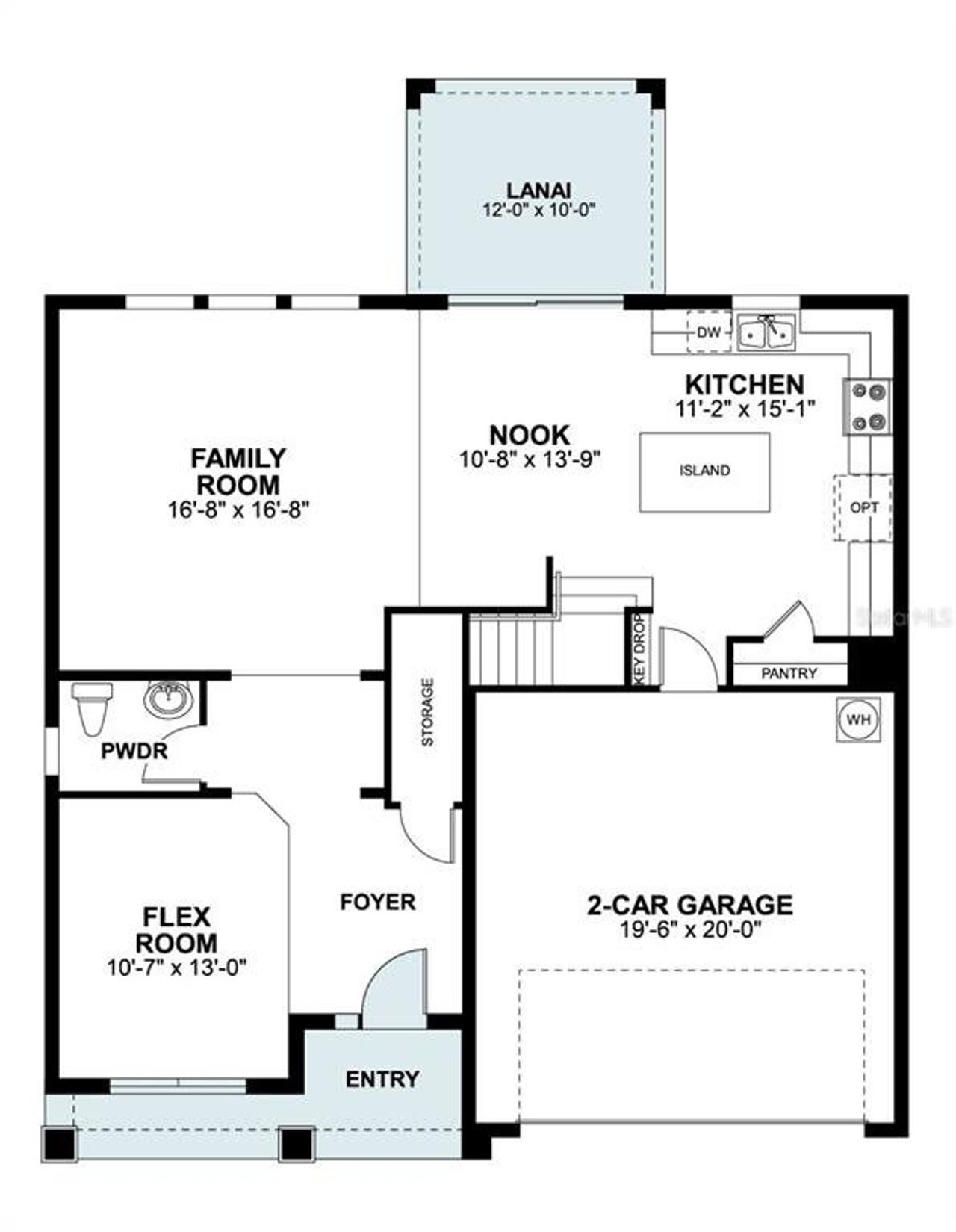 2D floor plan layout of this home in Bay Lake Farms, St. Cloud, FL (Image 2). 2D floor plan layout of this home in Bay Lake Farms, St. Cloud, FL (Image 2).