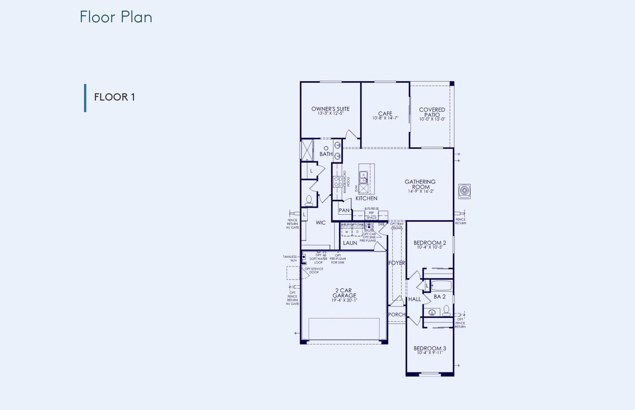 2D floor plan layout of this home in Visara, Surprise, AZ (Image 2). 2D floor plan layout of this home in Visara, Surprise, AZ (Image 2).