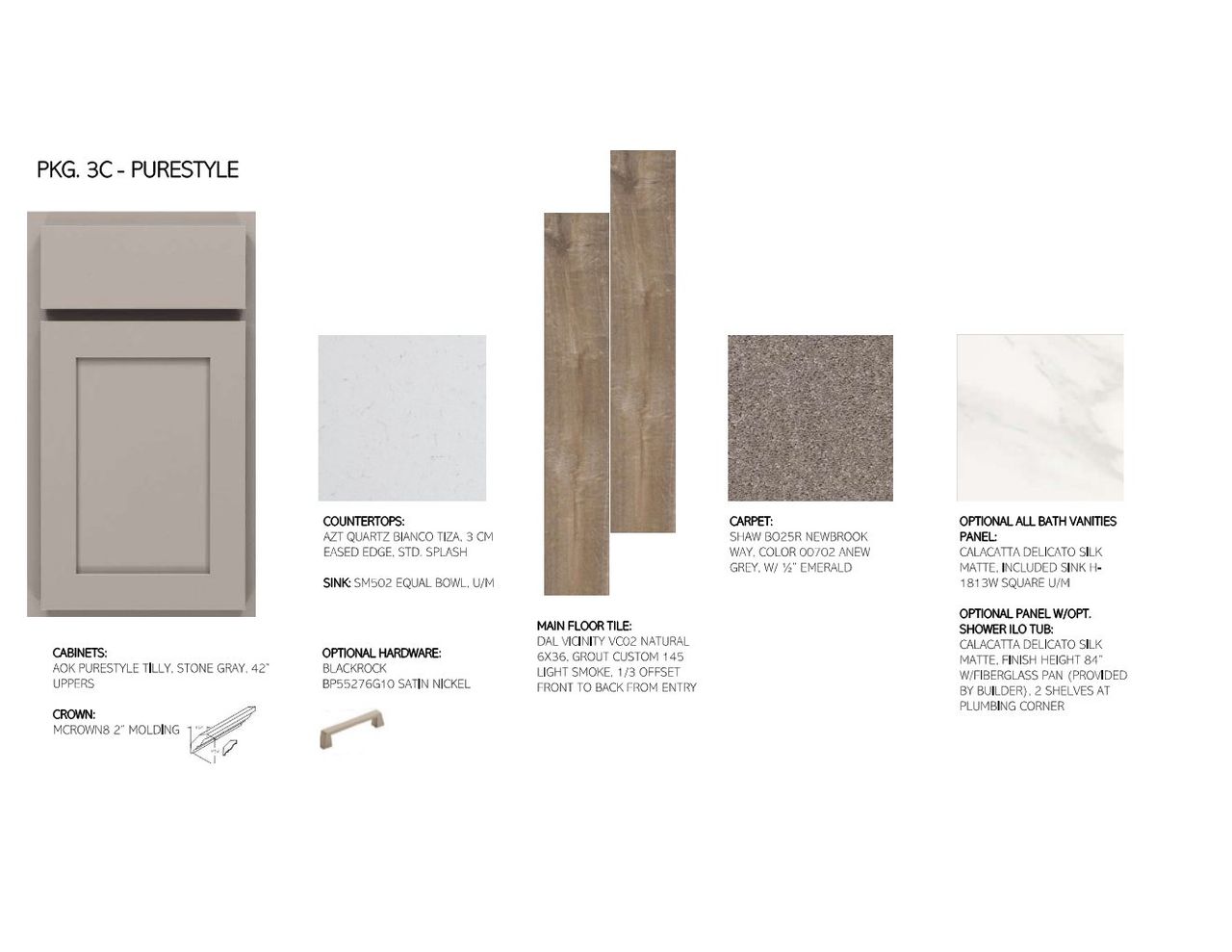 Sample of building materials used in homes in Blossom Rock, Apache Junction (Image 2).