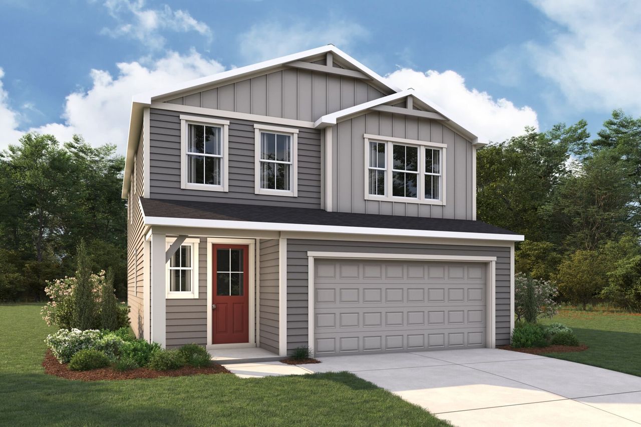 Representative exterior photo of a completed home built from the Sterling by Mattamy Homes in RiverTown, St. Johns, FL (Image 2).