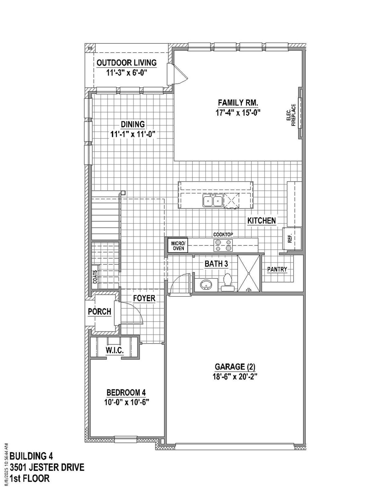 TH Building 4 Unit 1 CH C 1st Floor