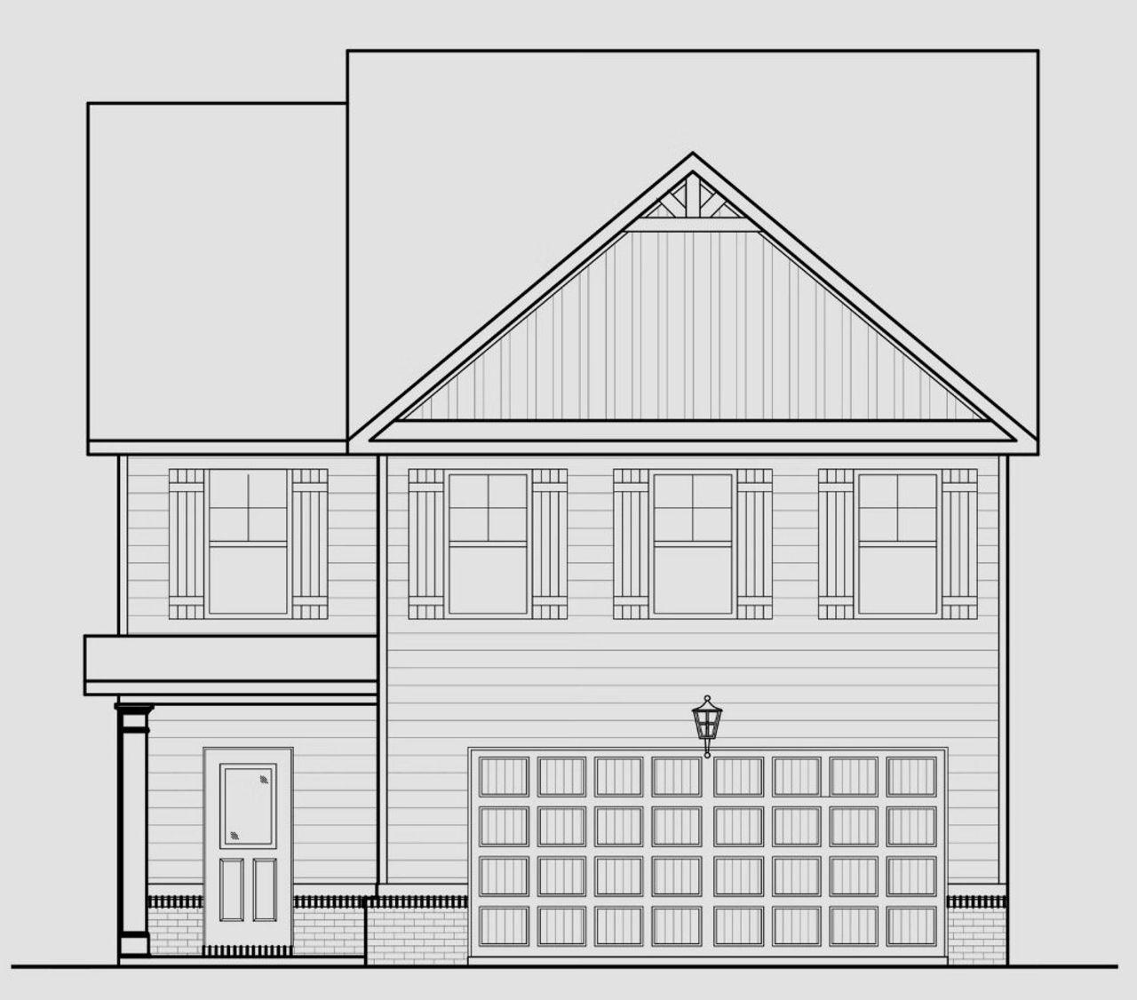 Representative rendering of the exterior for the Newport - Townhomes by Dream Finders Homes (Image 2).