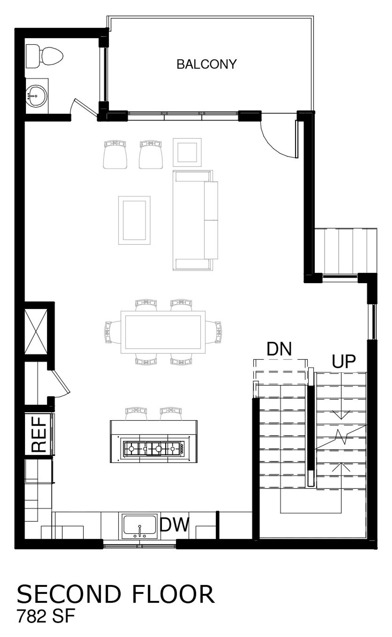 Image 2 of a home in Middle Street Lofts on the Bayou.