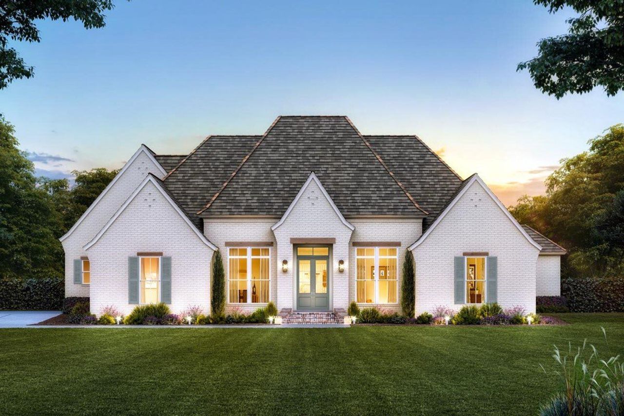 Representative exterior photo of a completed home built from the The Merlot by Remington Custom Homes in Bella Crossing, Benbrook, TX (Image 2).