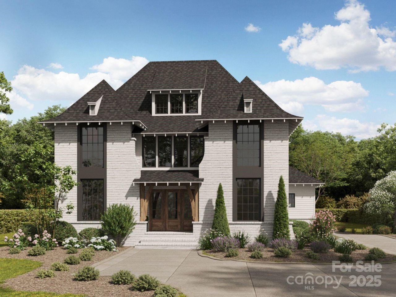 Front of home rendering
