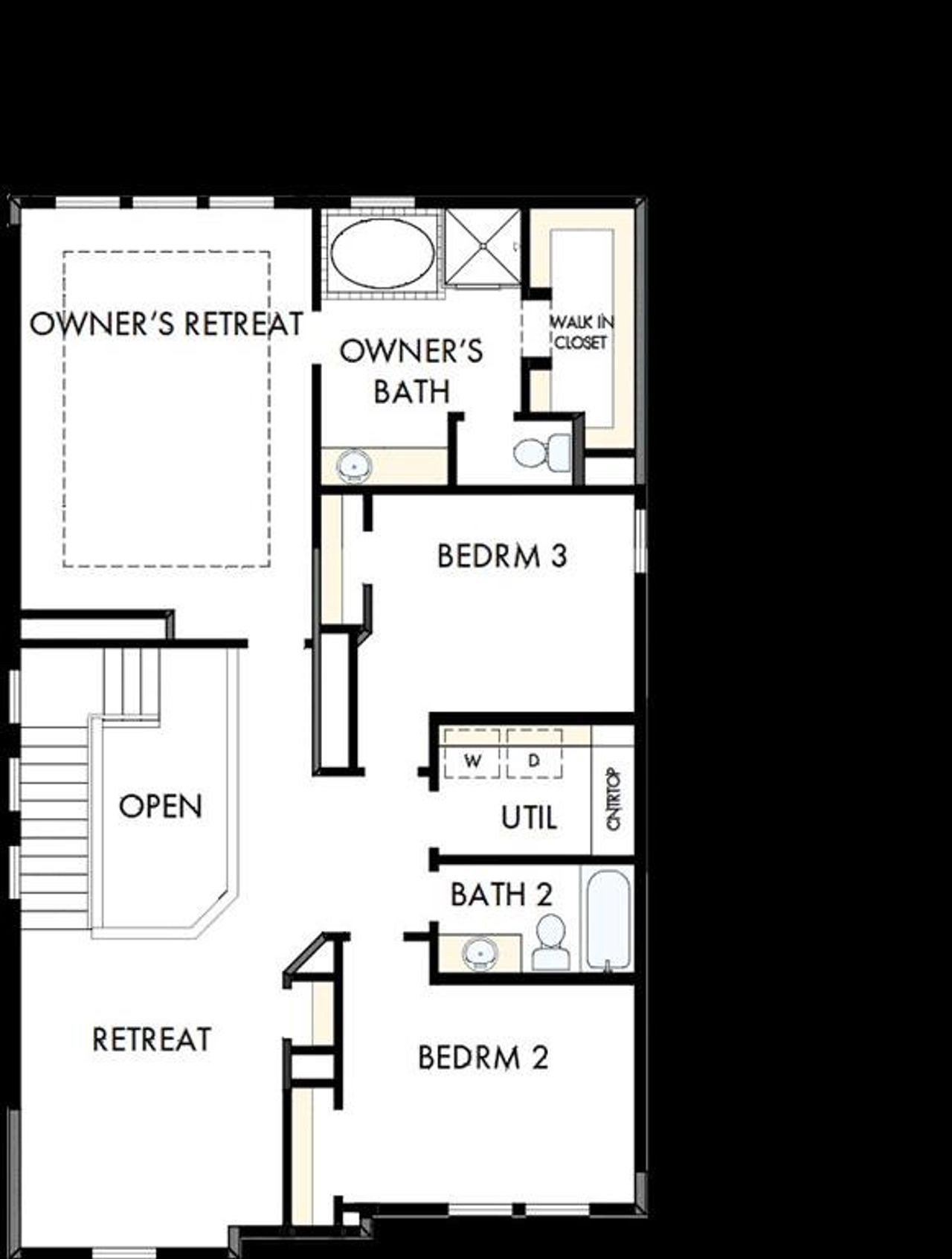 View of floor plan / room layout