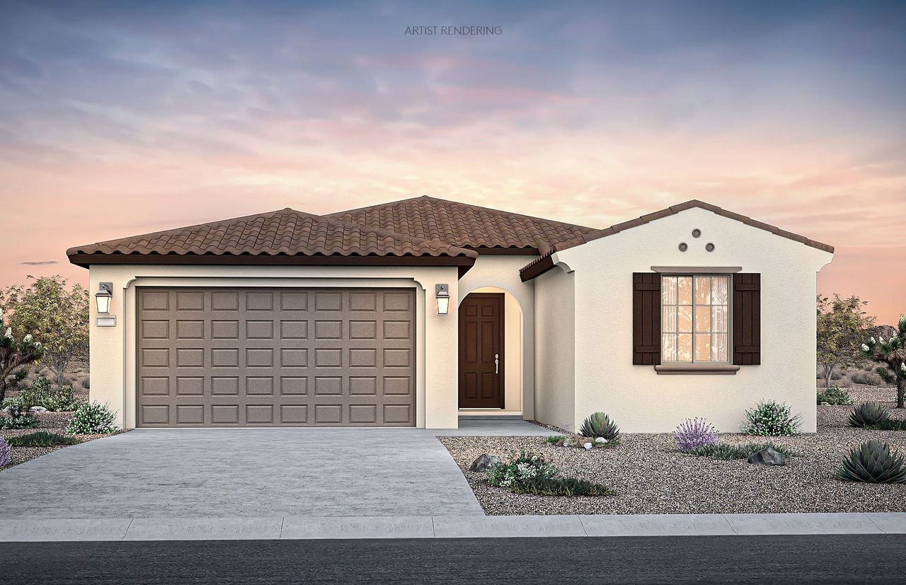 Representative exterior photo of a completed home built from the Acerra by Pulte Homes in Alamar, Tolleson, AZ (Image 2).