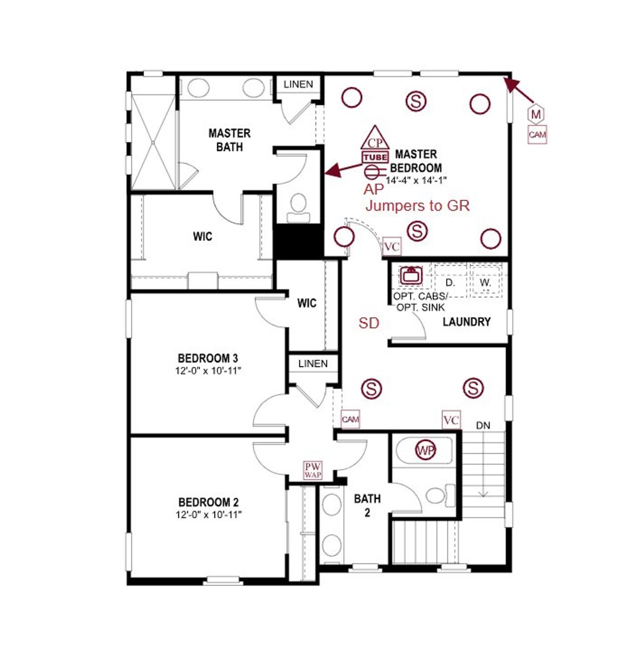 2D floor plan layout of this home in Redwood Valley at Escalante, Surprise, AZ (Image 2). 2D floor plan layout of this home in Redwood Valley at Escalante, Surprise, AZ (Image 2).