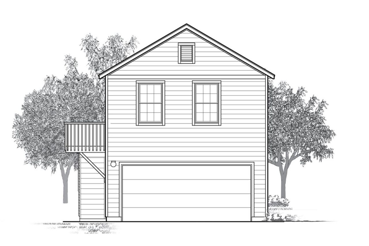 Representative exterior photo of a completed home built from the The ADU by Bigelow Homes in Creekside, Kyle, TX (Image 2). Representative exterior photo of a completed home built from the The ADU by Bigelow Homes in Creekside, Kyle, TX (Image 2).