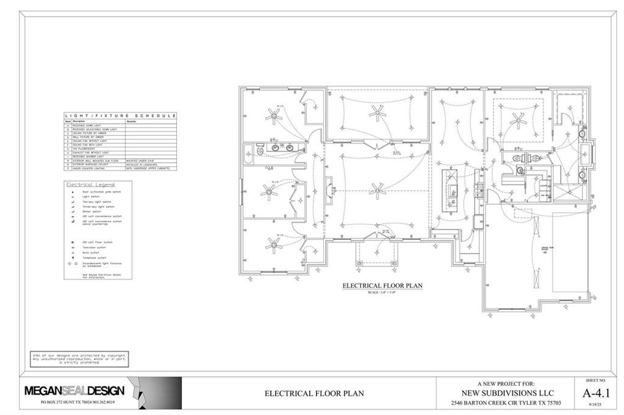 2D floor plan layout of this home in , Tyler, TX (Image 2).