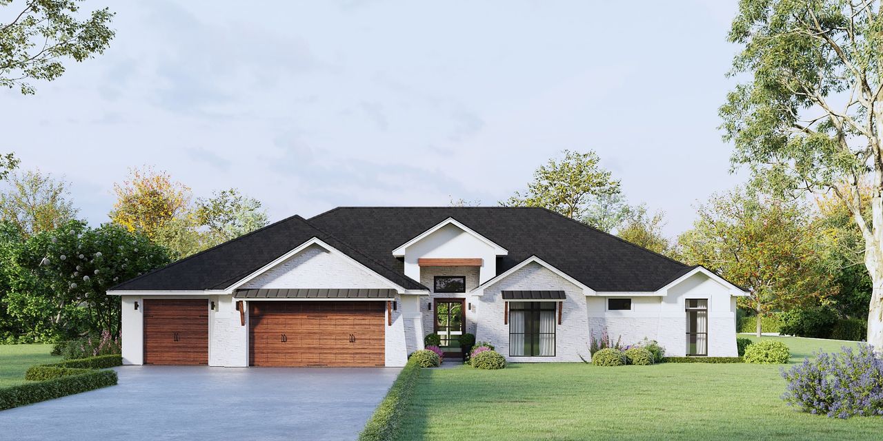Representative exterior photo of a completed home built from the Concho by Flintrock Builder in Bella Charca, Nolanville, TX (Image 2).
