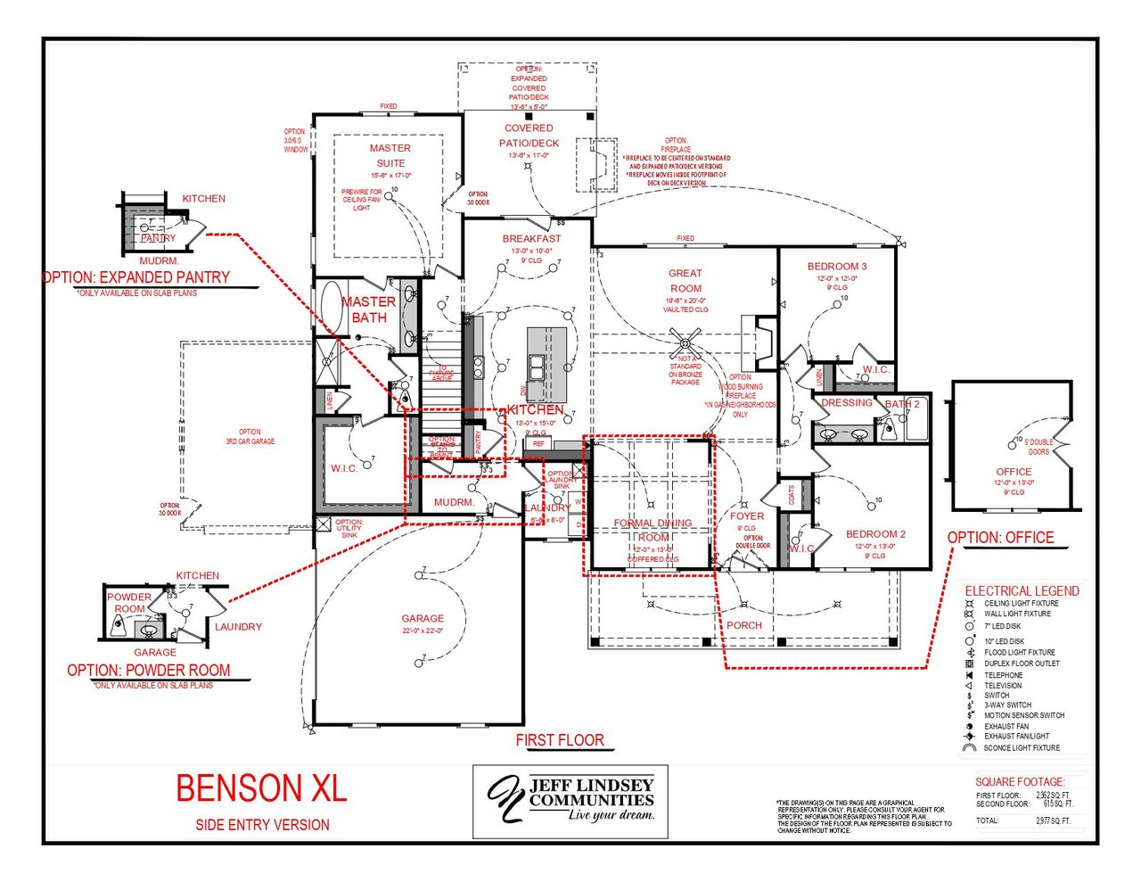 Image 2 representing the Benson C XL by Jeff Lindsey Communities in Highgate, Newnan, GA.