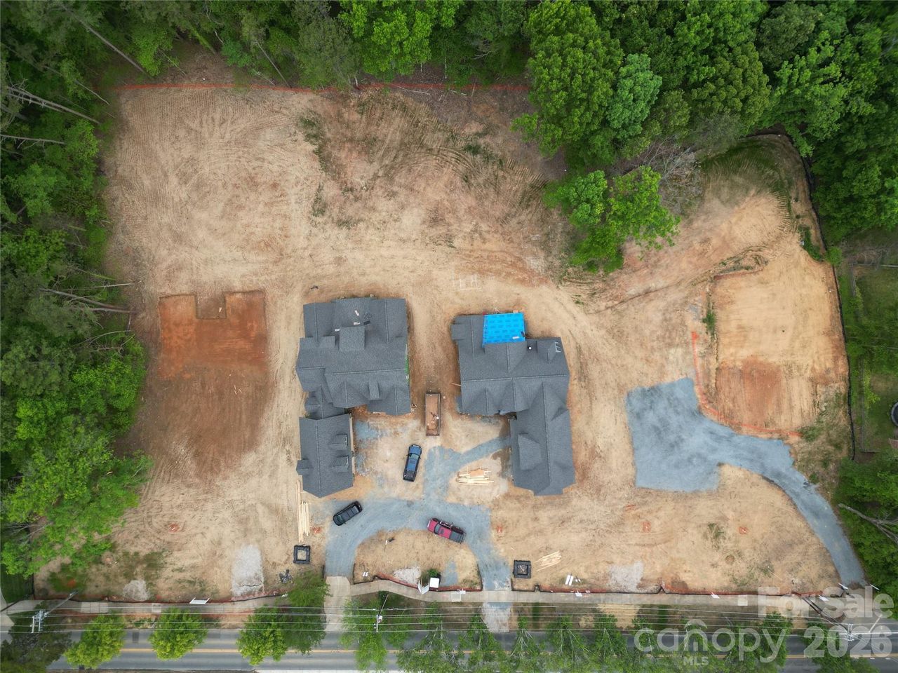 Site preparation for new homesites in , Charlotte (Image 2).