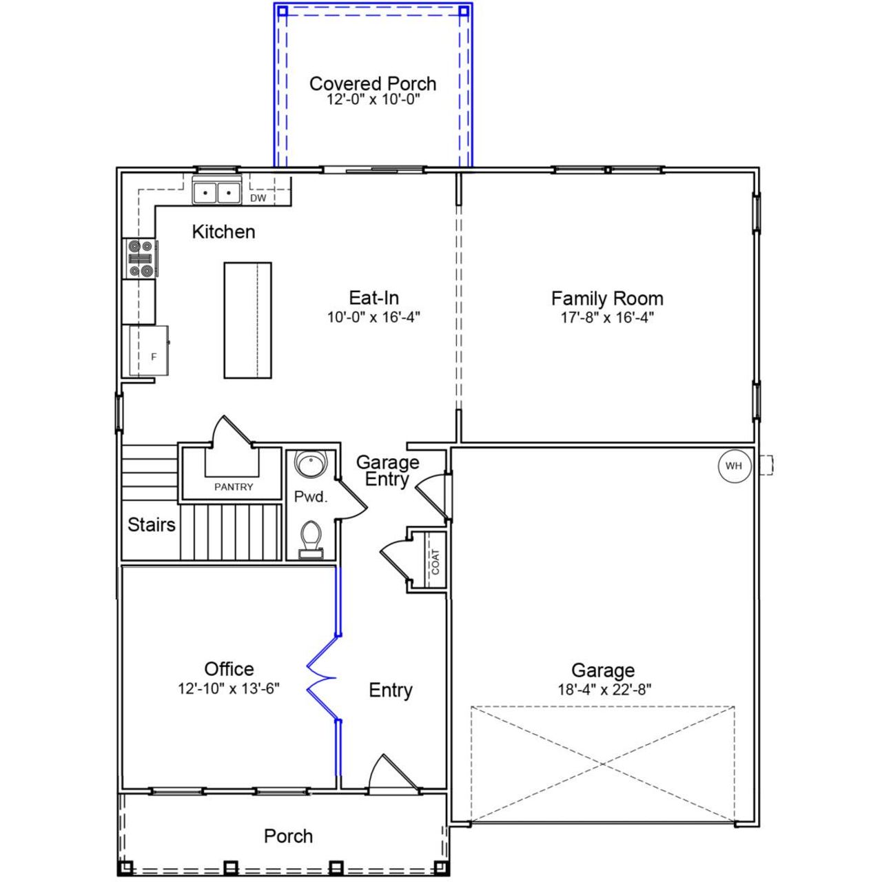 2D floor plan layout of this home in Dove Hollow, Chesnee, SC (Image 2). 2D floor plan layout of this home in Dove Hollow, Chesnee, SC (Image 2).